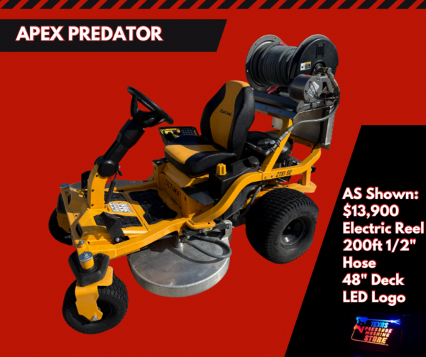 Apex Predator Ride On Surface Cleaner