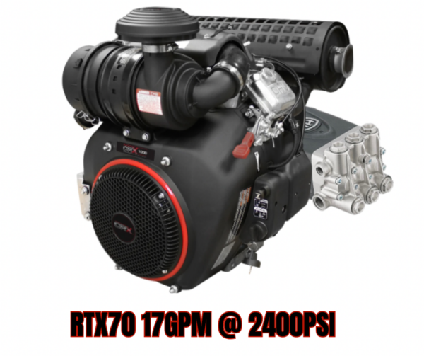 CRX 999cc RTX70 17GPM 2400PSI Triton